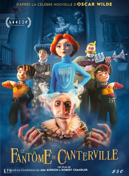 The Canterville Ghost - French DVD movie cover