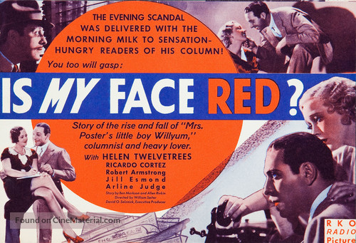 Is My Face Red? - poster