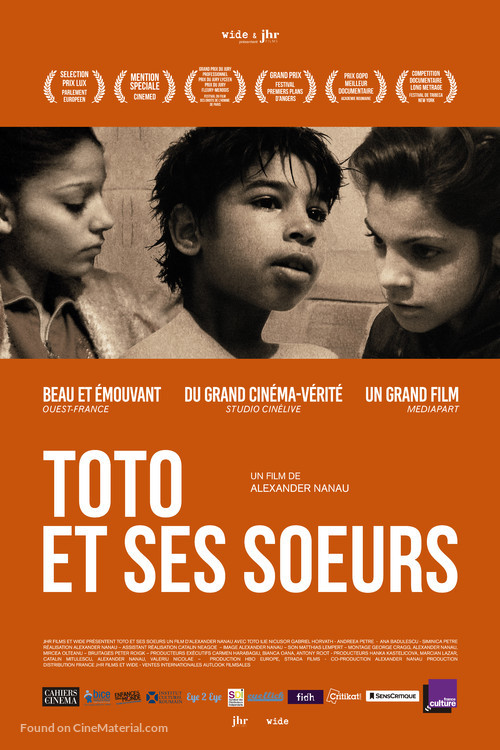 Toto si surorile lui - French Movie Poster