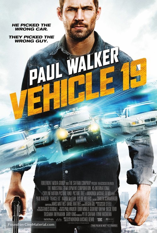 Vehicle 19 - Movie Poster