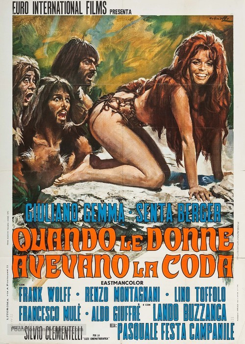 Quando le donne avevano la coda - Italian Movie Poster