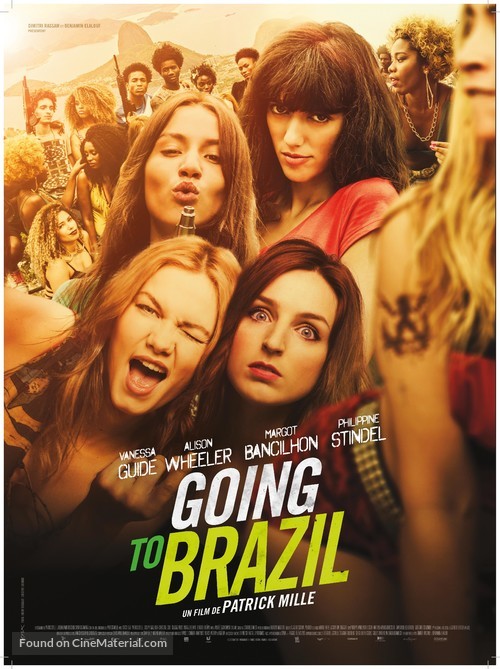 Going to Brazil - French Movie Poster