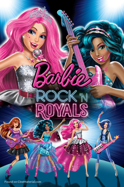 Barbie in Rock &#039;N Royals - Movie Cover