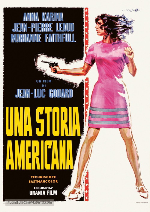 Made in U.S.A. - Italian Movie Poster