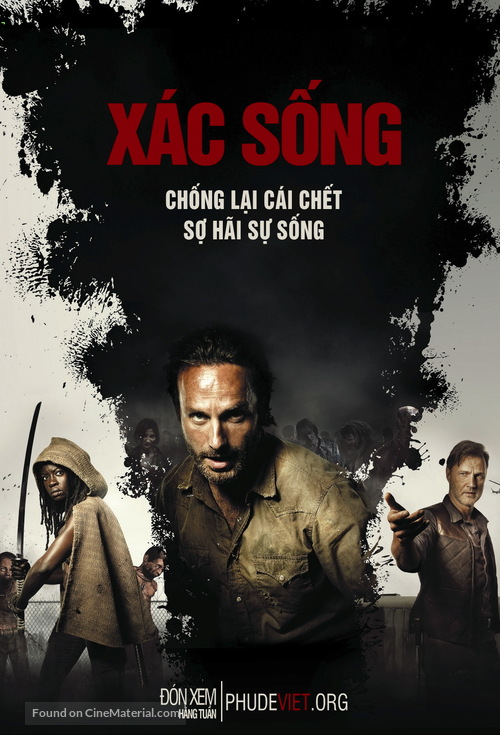 &quot;The Walking Dead&quot; - Vietnamese Movie Poster