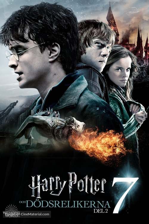 Harry Potter and the Deathly Hallows - Part 2 - Swedish Movie Cover