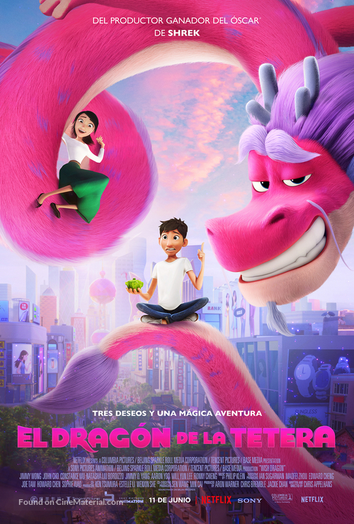 Wish Dragon - Mexican Movie Poster