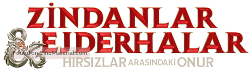 Dungeons &amp; Dragons: Honor Among Thieves - Turkish Logo