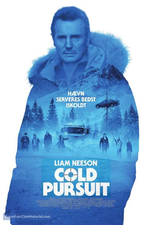 Cold Pursuit - Danish Movie Poster