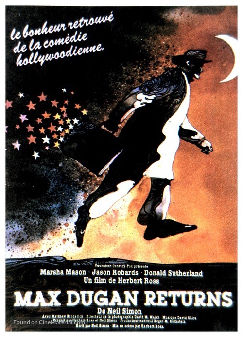 Max Dugan Returns - French Movie Poster