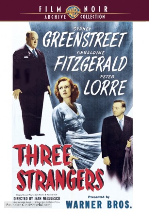 Three Strangers - DVD movie cover