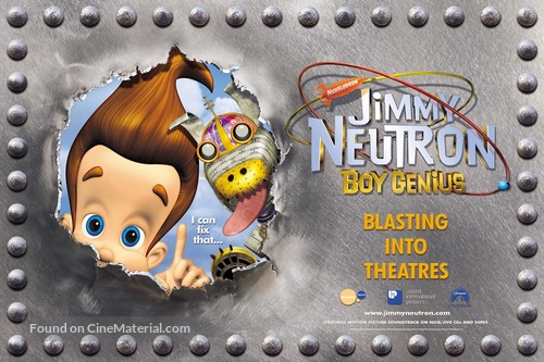 Jimmy Neutron: Boy Genius - poster