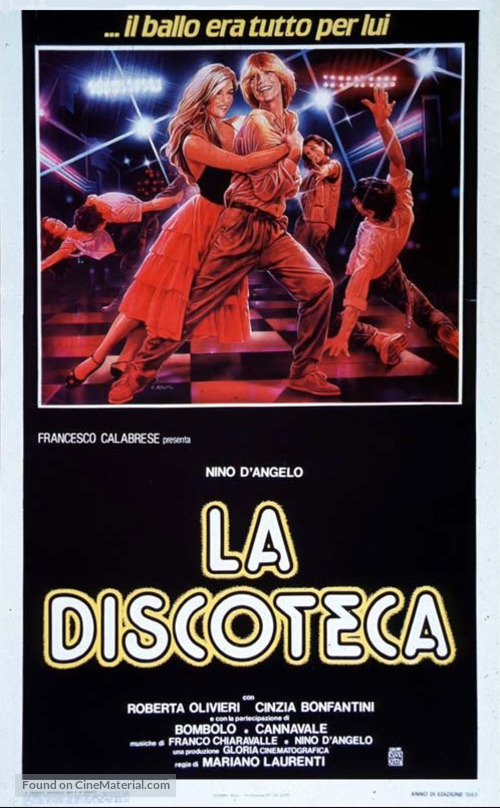 La discoteca - Italian Movie Poster