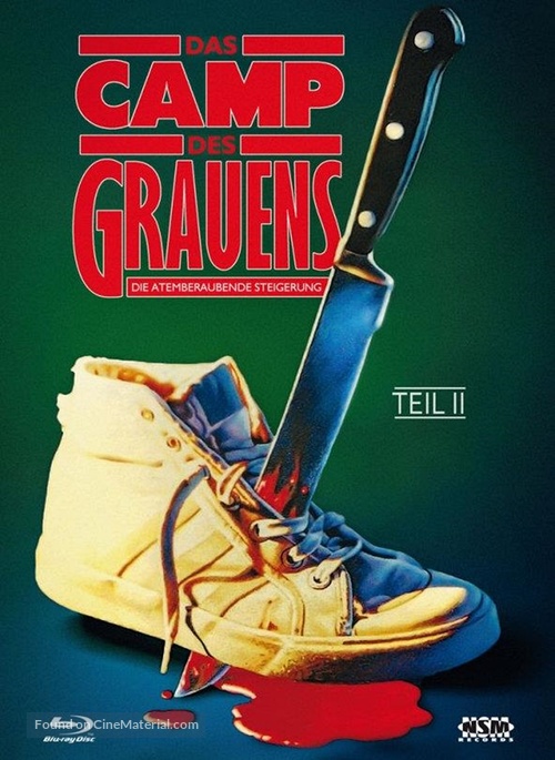 Sleepaway Camp II: Unhappy Campers - Austrian Blu-Ray movie cover