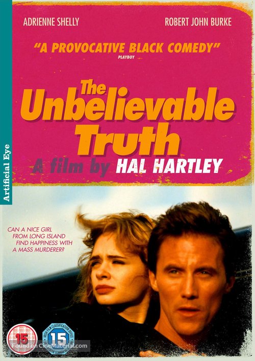 The Unbelievable Truth - British DVD movie cover
