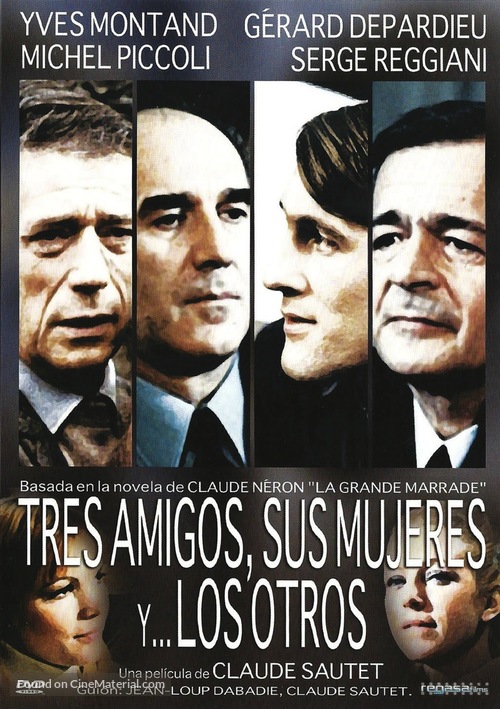 Vincent, Fran&ccedil;ois, Paul... et les autres - Spanish DVD movie cover