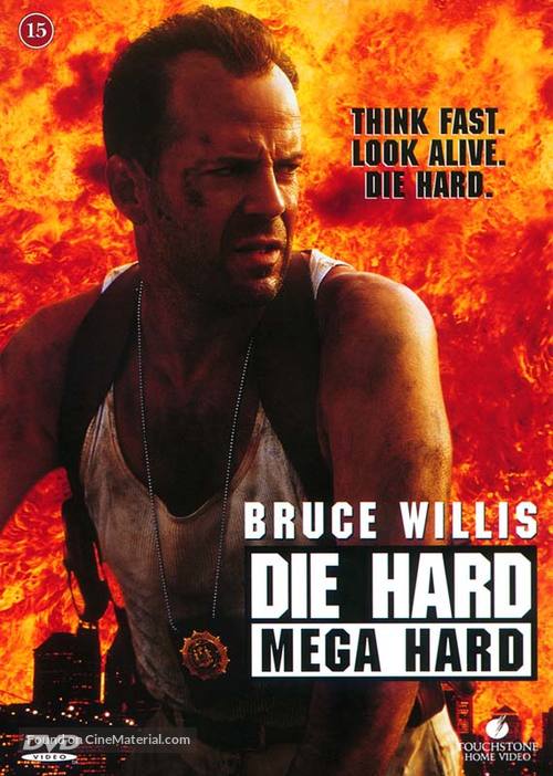 Die Hard: With a Vengeance - Danish DVD movie cover