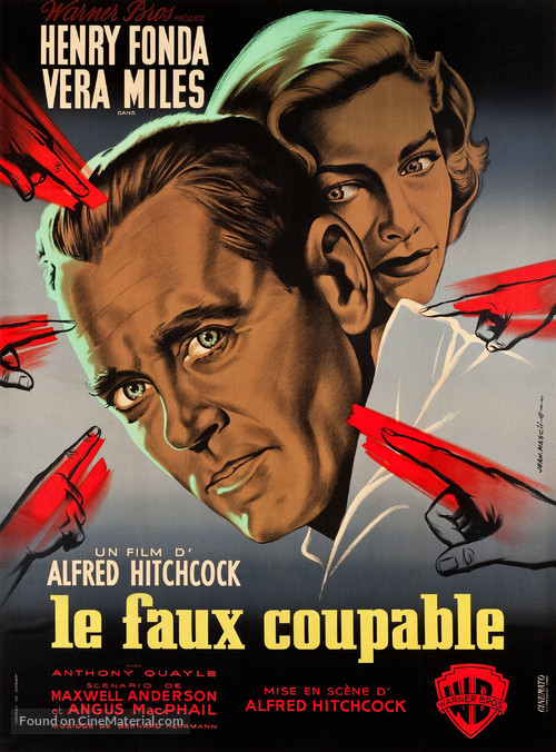 The Wrong Man - French Movie Poster