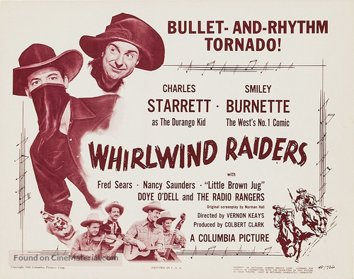 Whirlwind Raiders - Movie Poster