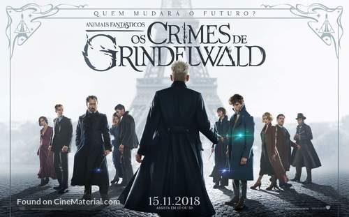 Fantastic Beasts: The Crimes of Grindelwald - Brazilian Movie Poster