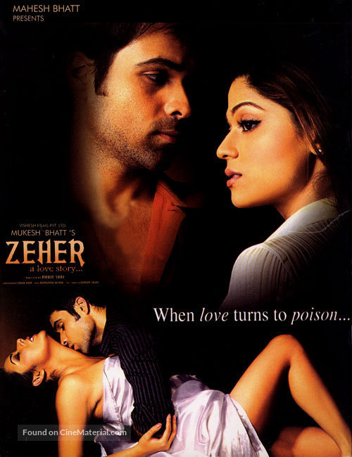 Zeher - Indian Movie Poster