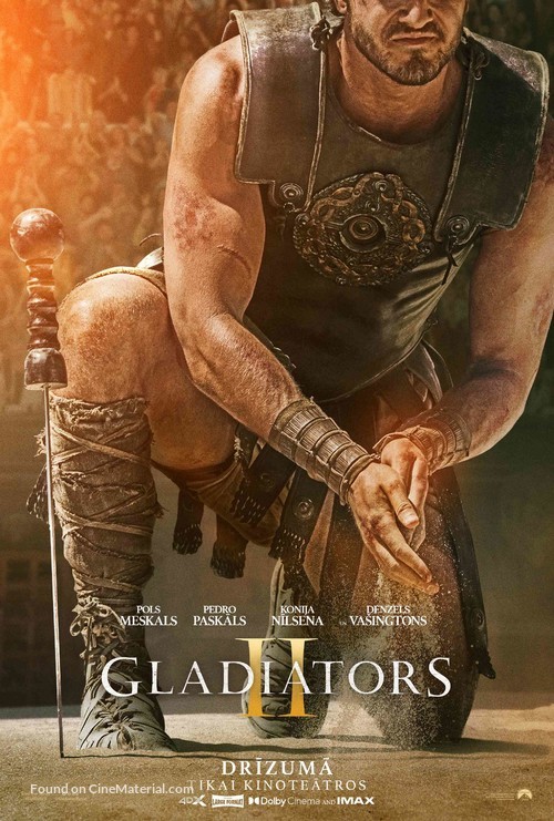 Gladiator II - Latvian Movie Poster