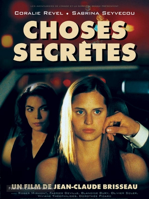 Choses secr&egrave;tes - French Movie Poster