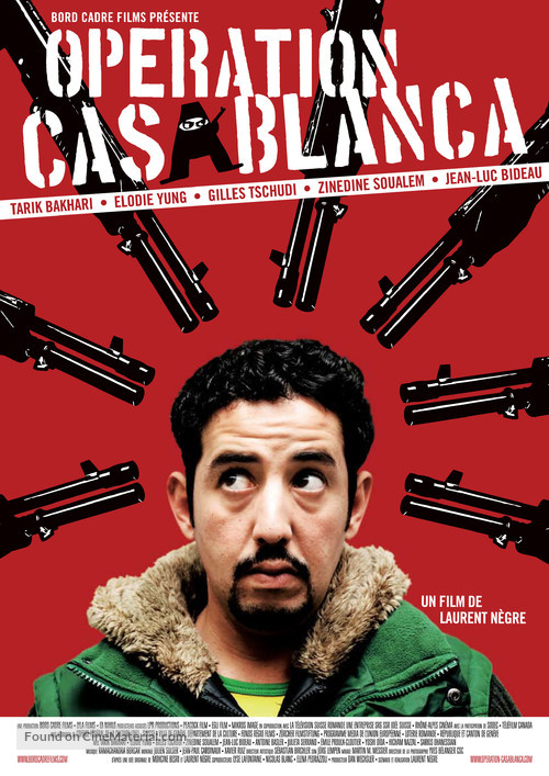 Op&eacute;ration Casablanca - Swiss Movie Poster