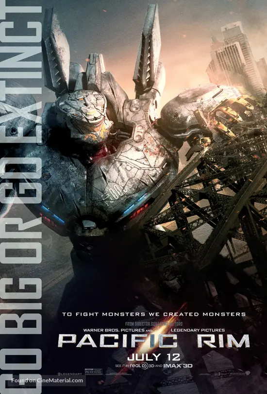 Pacific Rim (2013) movie poster