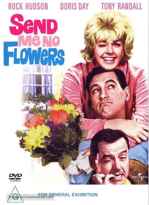 Send Me No Flowers - Australian DVD movie cover