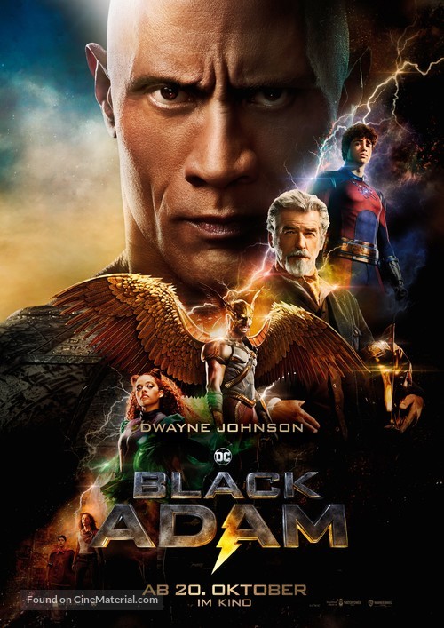 Black Adam - German Movie Poster