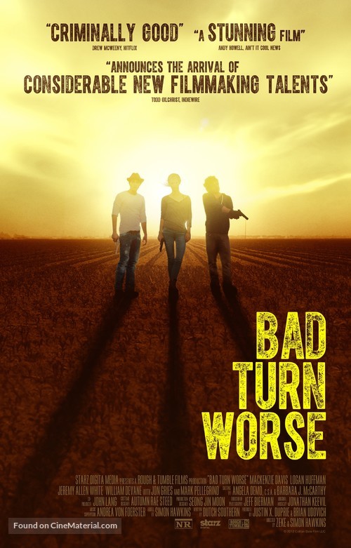 Bad Turn Worse - Movie Poster