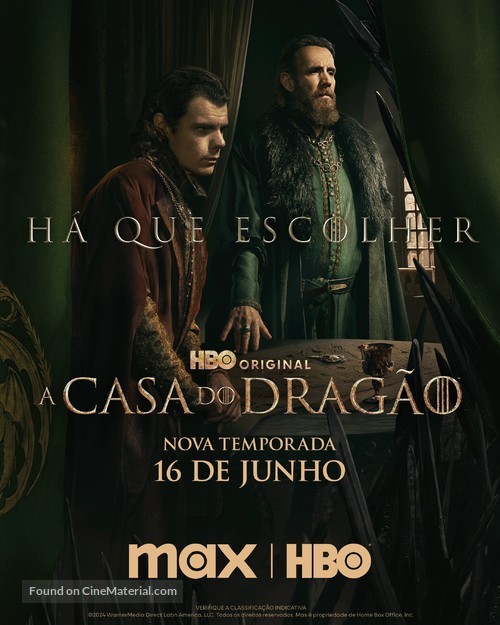 &quot;House of the Dragon&quot; - Brazilian Movie Poster