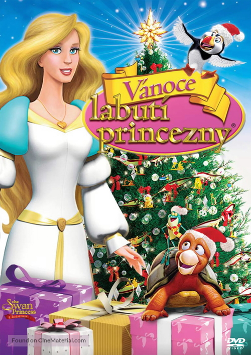 The Swan Princess Christmas - Czech DVD movie cover