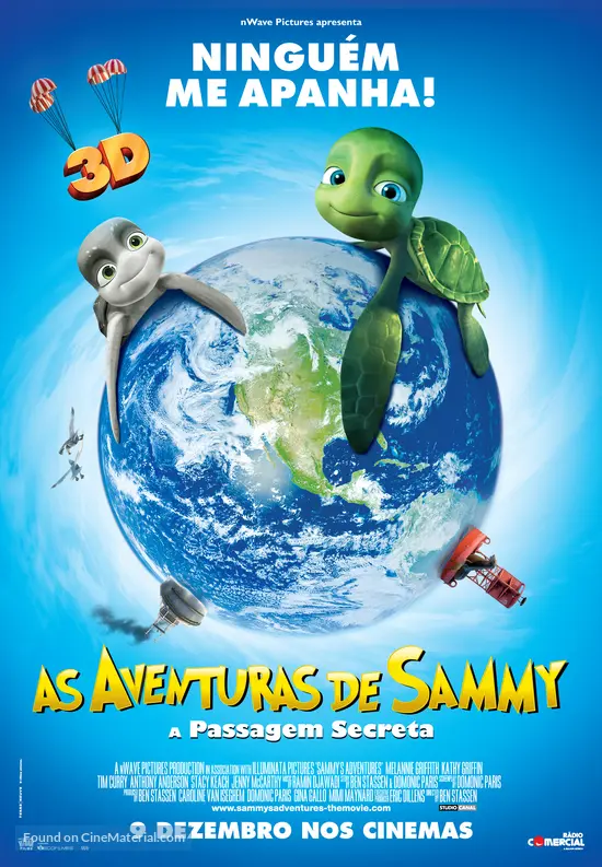 Sammy&#039;s avonturen: De geheime doorgang - Portuguese Movie Poster