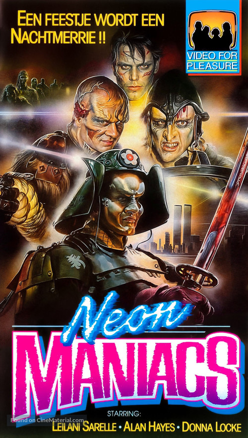 Neon Maniacs - Dutch Movie Cover