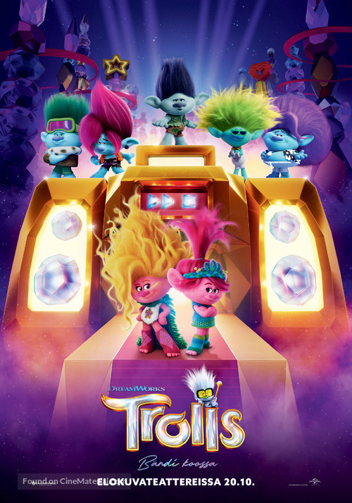 Trolls Band Together - Finnish Movie Poster