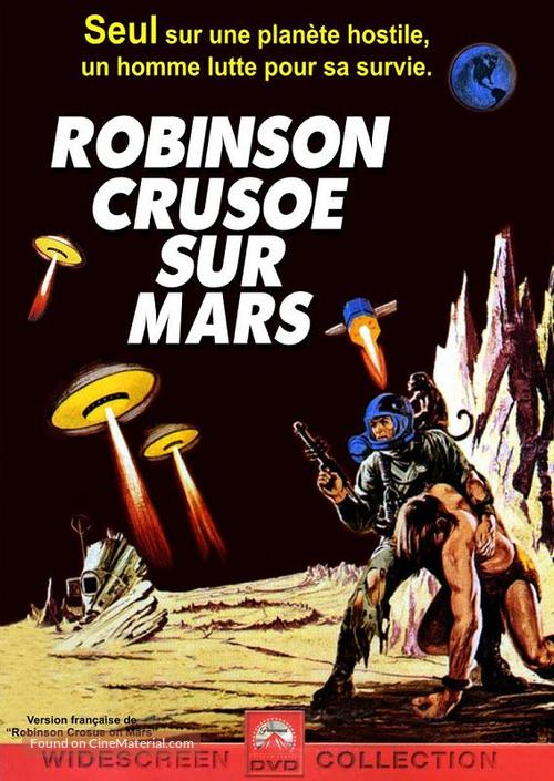 Robinson Crusoe on Mars - French Movie Cover