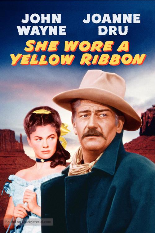 She Wore a Yellow Ribbon - DVD movie cover