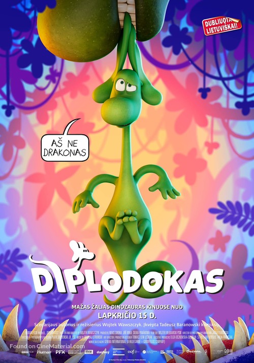 Diplodocus - Lithuanian Movie Poster