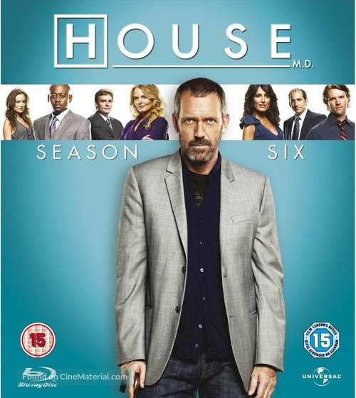 &quot;House M.D.&quot; - British Blu-Ray movie cover