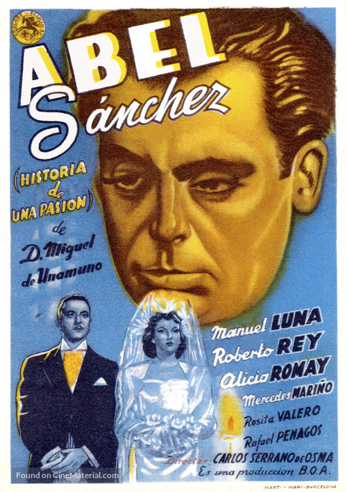 Abel S&aacute;nchez - Spanish Movie Poster