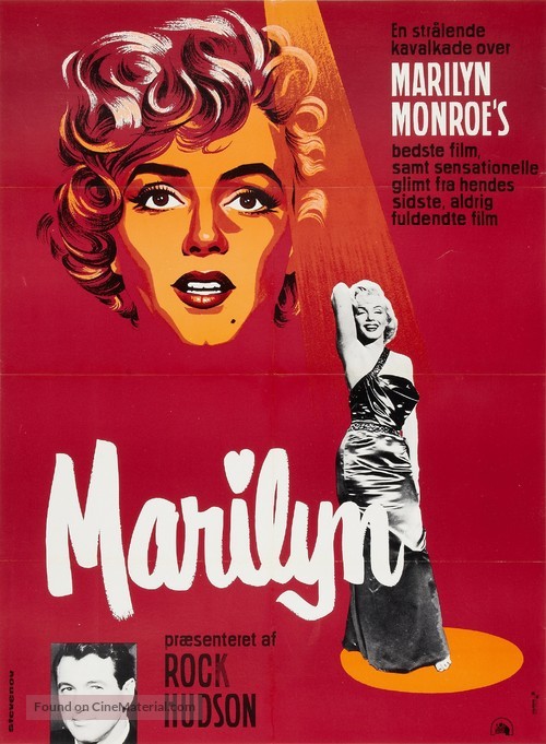 Marilyn - Danish Movie Poster