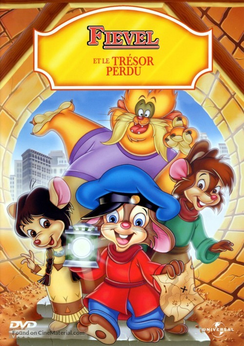 An American Tail: The Treasure of Manhattan Island - French DVD movie cover