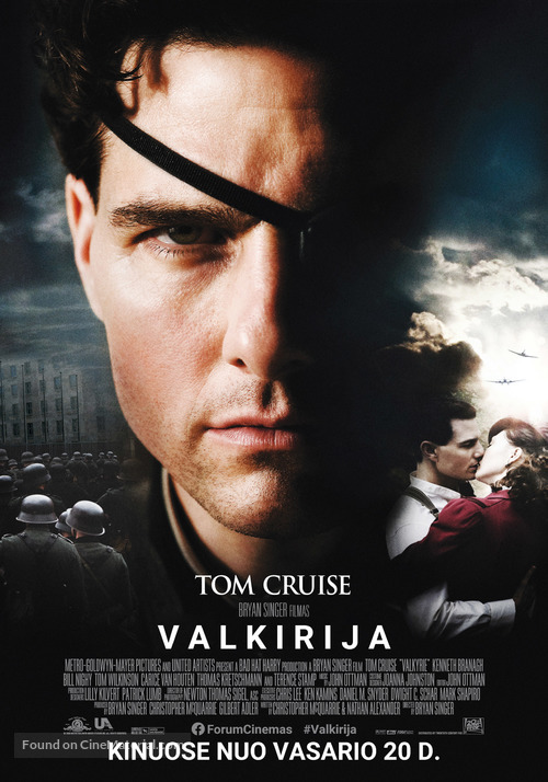 Valkyrie - Lithuanian Movie Poster