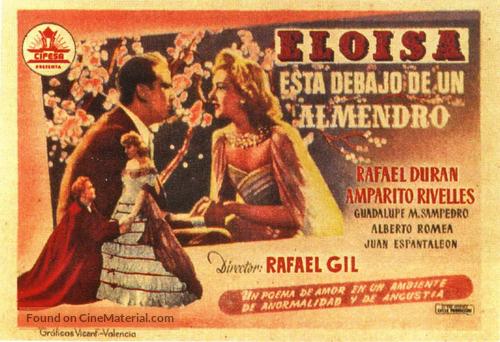 Elo&iacute;sa est&aacute; debajo de un almendro - Spanish Movie Poster