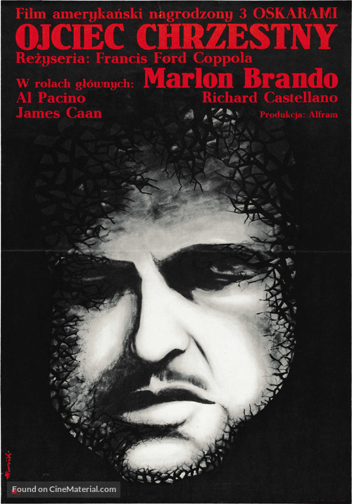 The Godfather - Polish Movie Poster