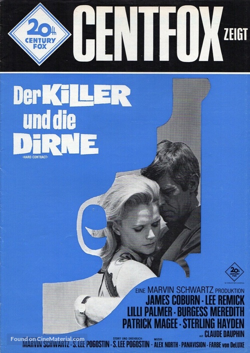 Hard Contract - German poster