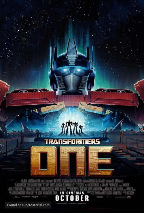 Transformers One - British Movie Poster