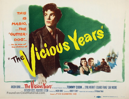 The Vicious Years - Movie Poster